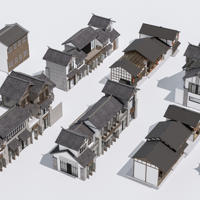 New Chinese-style Rural Houses Rural Architecture