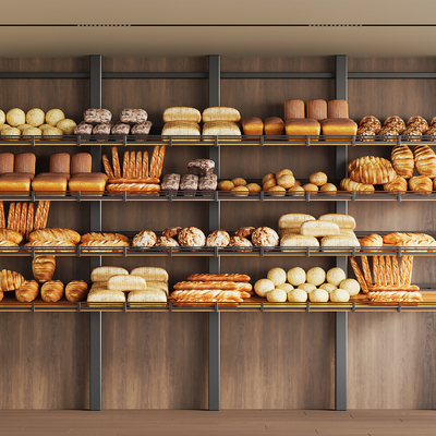 Modern Bread Shelf