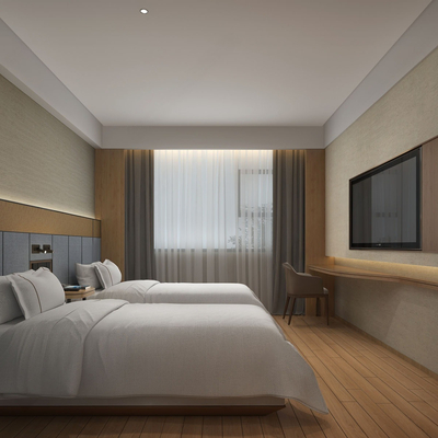 Modern Hotel Rooms