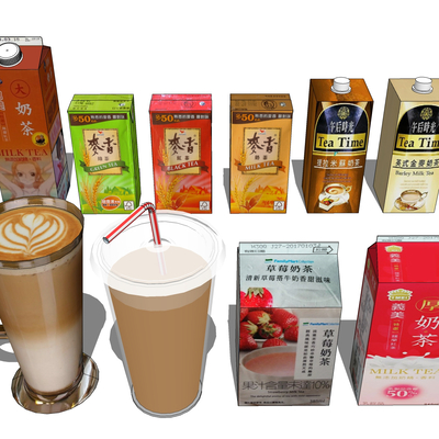 milk tea beverage