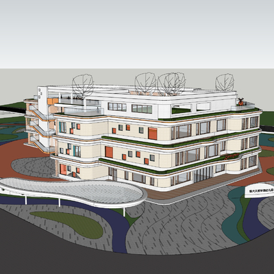 Appearance of kindergarten