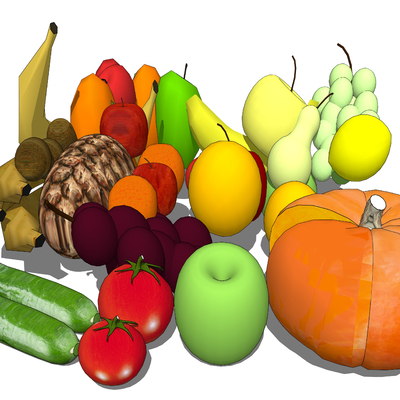 Fruits and vegetables