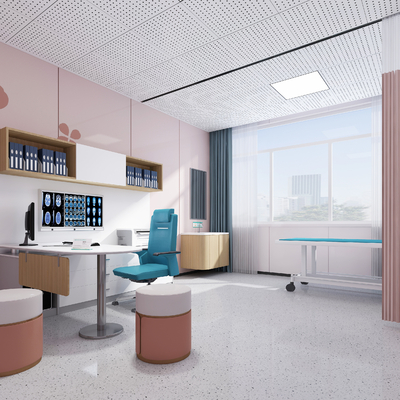 Modern Hospital Outpatient Room