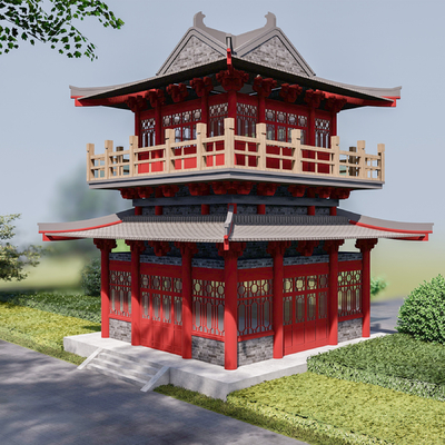 New Chinese Pavilion Loft