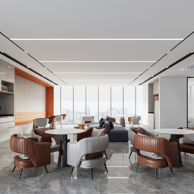 Modern pantry lounge area