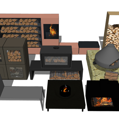 Stove Fireplace