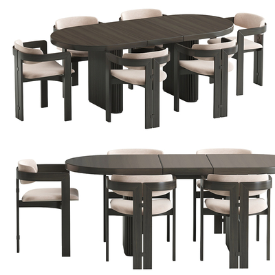 Poliform Dining Table and Chair