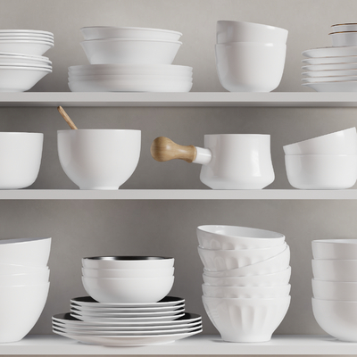 Modern tableware dishes