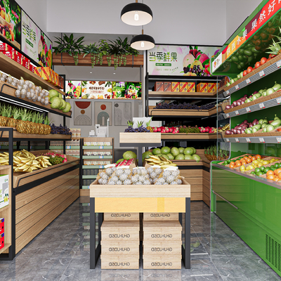 Modern Fresh Supermarket