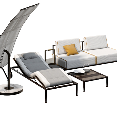 Modern outdoor lounge chair