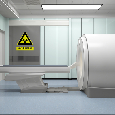 Modern Hospital CT Room