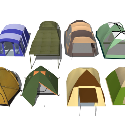 Tent camping