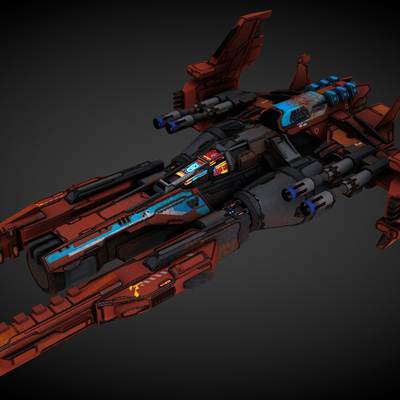 Sci-fi flying machines, spaceships, alien battleships