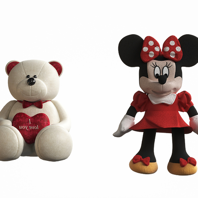 Mickey Mouse stuffy bear