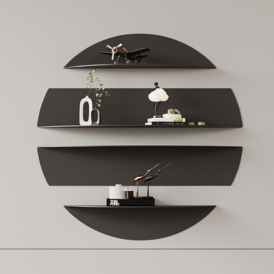 Decorative Wall Shelf Wall-Mounted Bookshelf