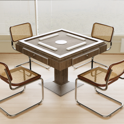 Mahjong tables and chairs