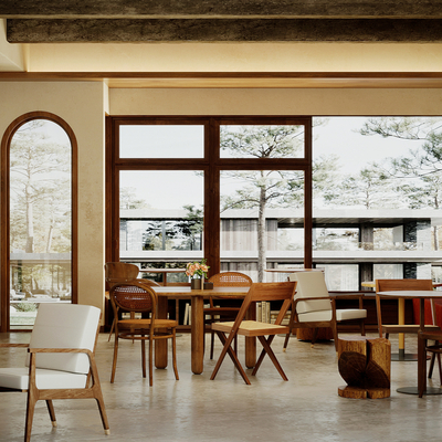 Wabi-sabi Style Cafe