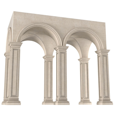 European Roman Column Arch Door Holes