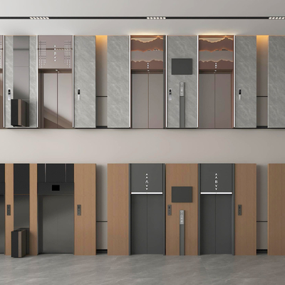 modern elevator door