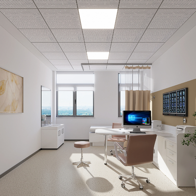 Modern Hospital Outpatient Room