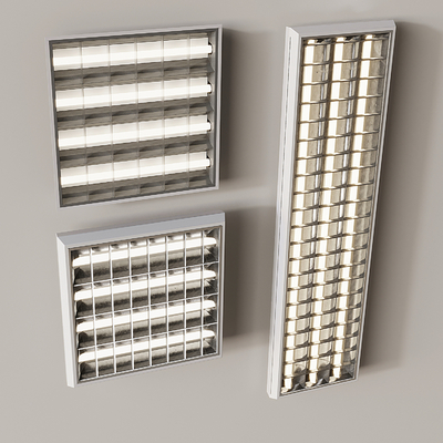 Modern grille lamp tube