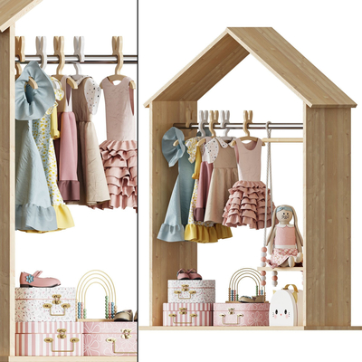 Nordic Children's Wardrobe Hanger