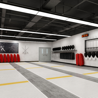 Modern Fencing Classroom