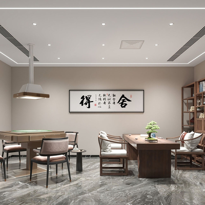 New Chinese Chess and Card Room Mahjong Room