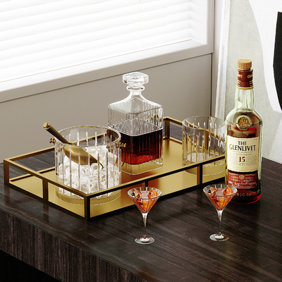 Drink wine glass tray