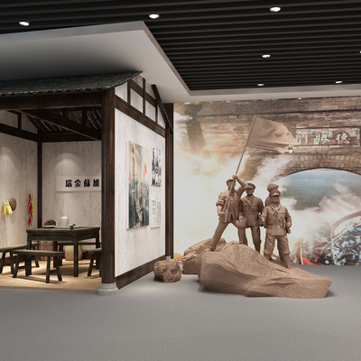 New Chinese Red Culture Exhibition Hall