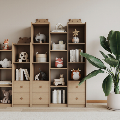 Modern Kids Bookcase Locker