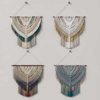 Southeast Asia tassel wall ornaments