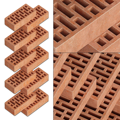 cement hollow brick red brick