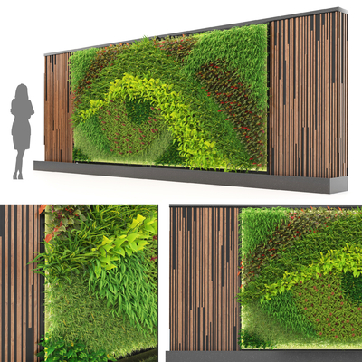 plant wall modeling wall