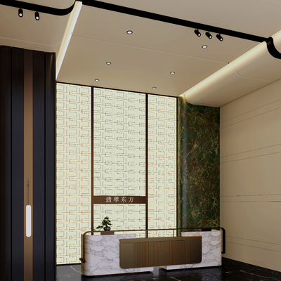 Affordable Luxury Style Front Desk