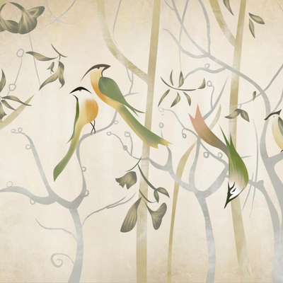 New Chinese Flower and Bird Painting