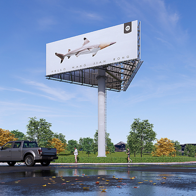 Outdoor billboards