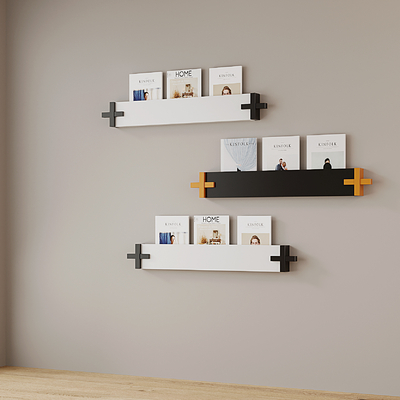 Modern Wall Bookshelf Wall Hanging Storage Rack