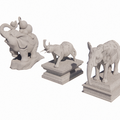 New Chinese Elephant Sculpture