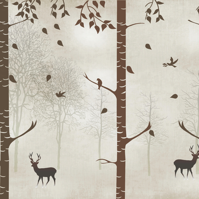 Nordic Style Wallpaper Decorative Painting Wall Art