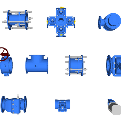 Pipe Parts Valve Tee