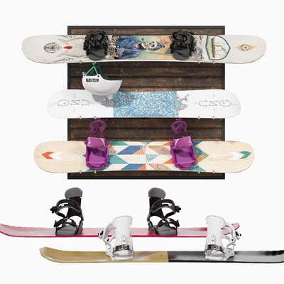 Skiing and skateboarding sports equipment