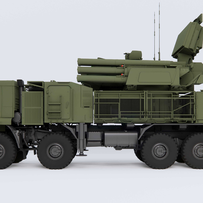 anti-aircraft missile vehicle