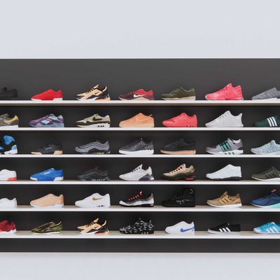 sneaker wall