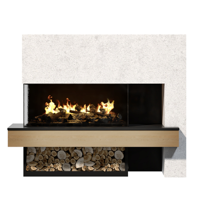 Wood Fireplace