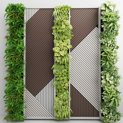 Modern Green Wall