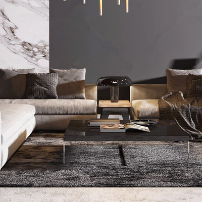 Italian Miloti Minotti Sectional Sofa