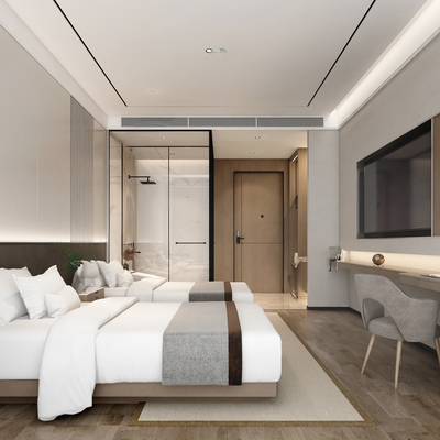 Modern Hotel Rooms