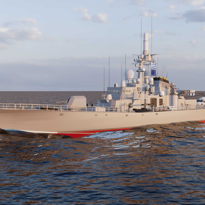 Navy missile frigate