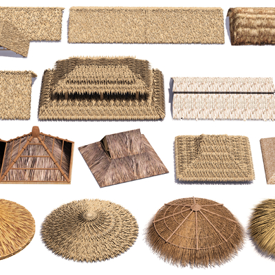 Thatch thatched shed grass bandage